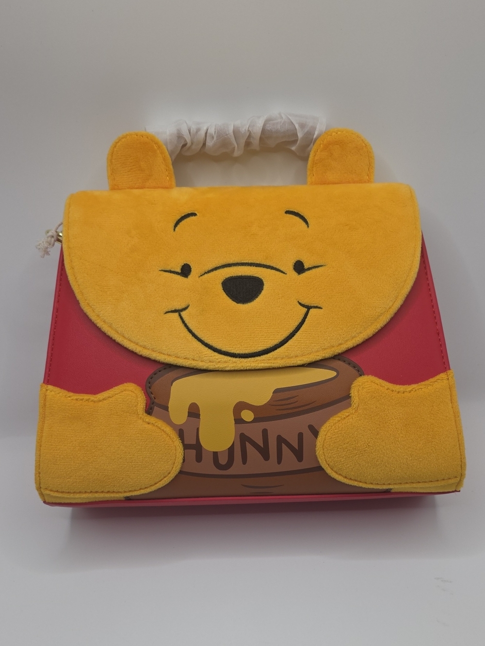 Loungefly Yellow & Red Winnie-the-Pooh Crossbody Top-Handle Bag